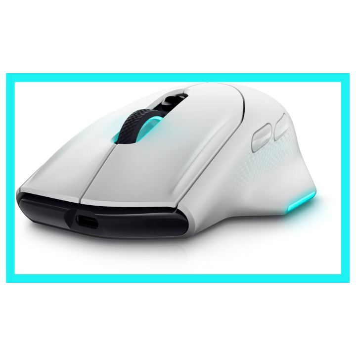 Alienware Wireless Gaming Mouse - AW620M (Lunar Light)