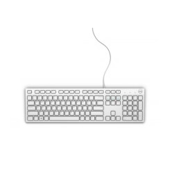 Dell Wired Keyboard - KB216 - US International (QWERTY) - White
