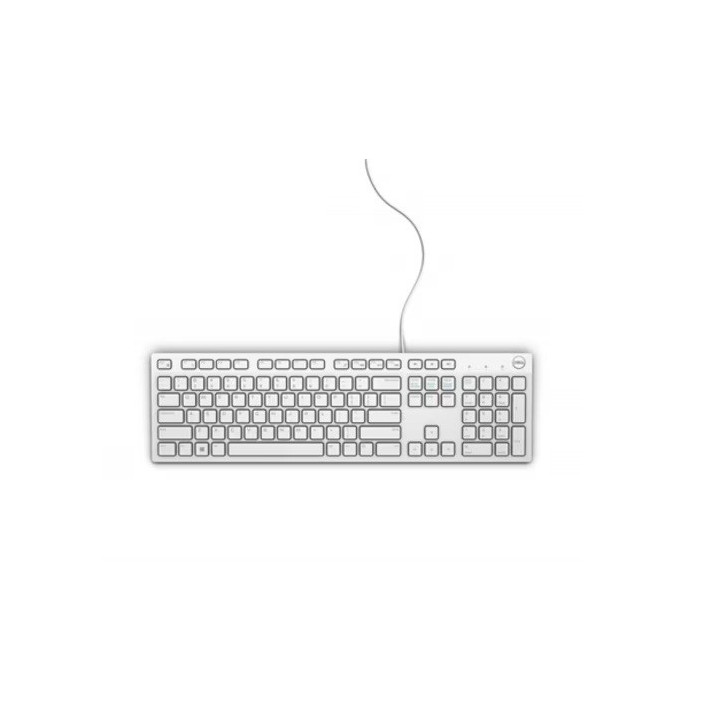 Dell Wired Keyboard - KB216 - US International (QWERTY) - White