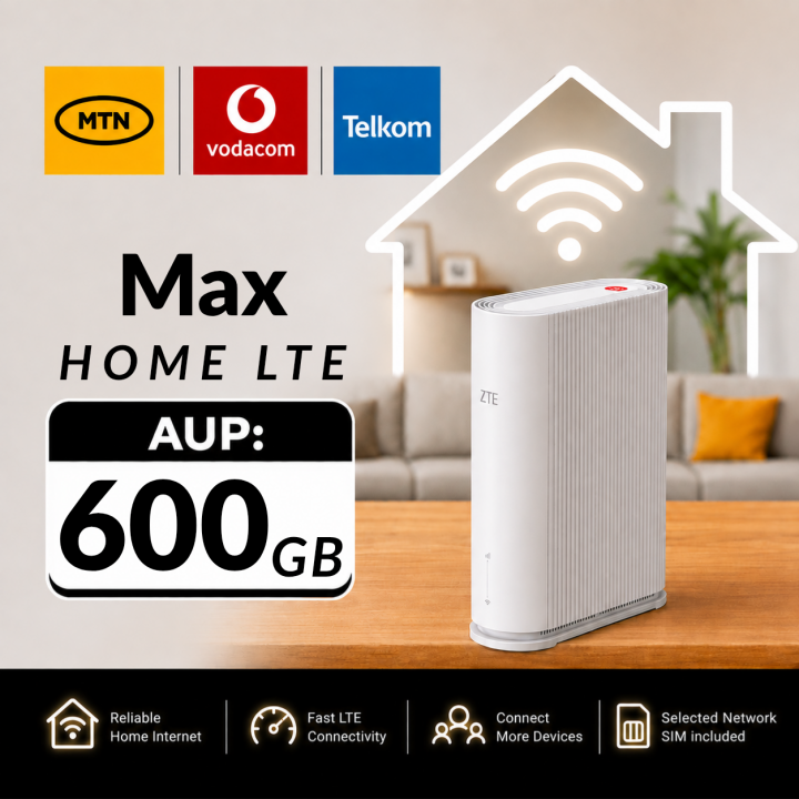 Max Home LTE (Free to use router)