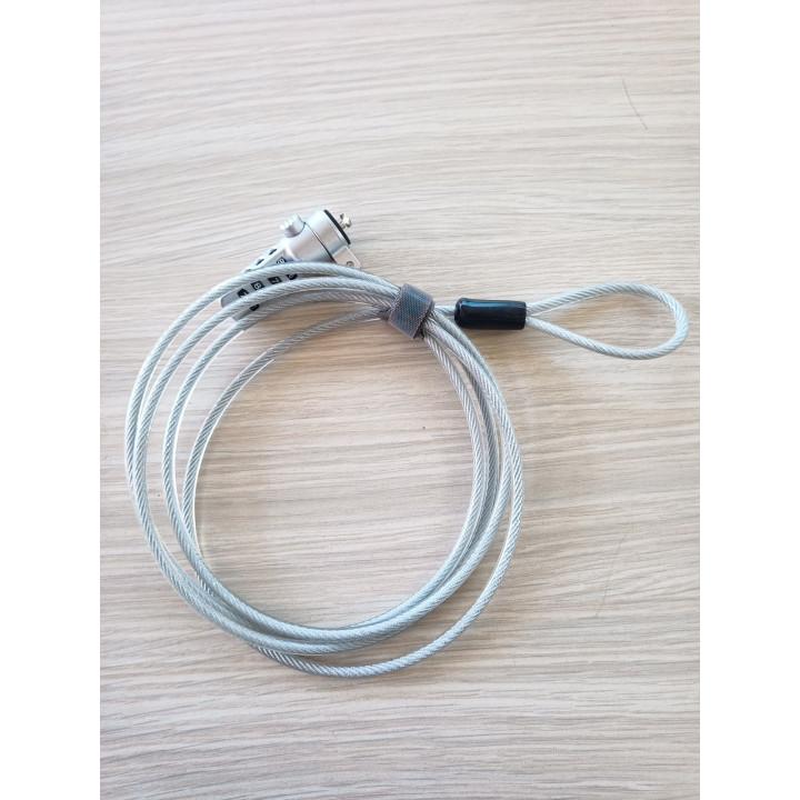Mecer 4 Dial Notebook Cable Lock