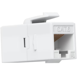 Ubiquiti UniFi UACC-Keystone-Coupler-C6 Cat6 keystone coupler, Easy snap-in installation on a blank patch panel, (12) Keystone C