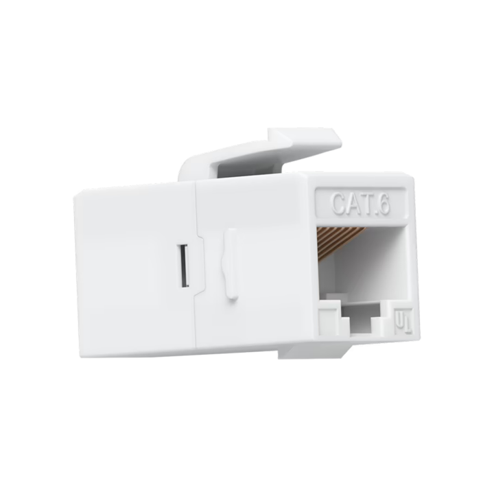 Ubiquiti UniFi UACC-Keystone-Coupler-C6 Cat6 keystone coupler, Easy snap-in installation on a blank patch panel, (12) Keystone C