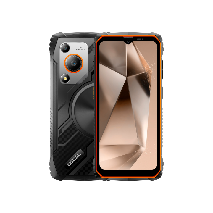 OSCAL Rugged smarthone Marine 1 LTE 6.56-inch HD 720x1612 90Hz Octa-core T615 up to 1.8 GHz RAM 4GB ROM 128GB Cam Rear 16MP Fron
