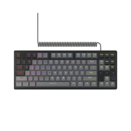 LORGAR Azar 514TKL, Wired RGB mechanical gaming keyboard, black, EN layout
