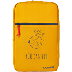 CANYON CSZ-03, cabin size backpack for 15.6'' laptop, polyester,yellow