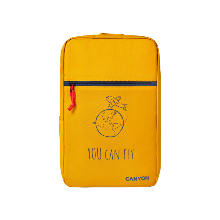 CANYON CSZ-03, cabin size backpack for 15.6'' laptop, polyester,yellow