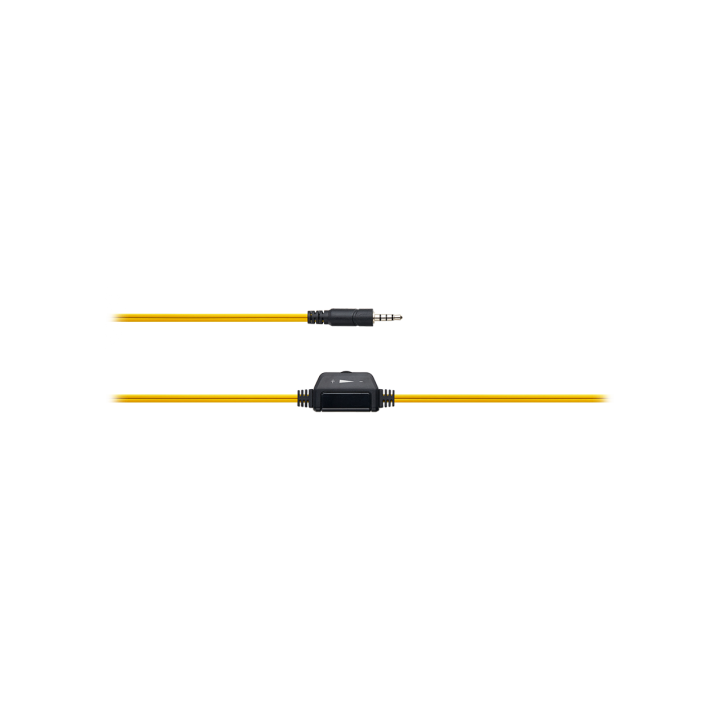 CANYON PC headset HSC-1 PC Mic Flat 2m Black Yellow