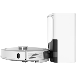 AENO RC4S Robot Vacuum, 2-in-1, HEPA Filter, Auto-Empty Tank, 4000Pa, White