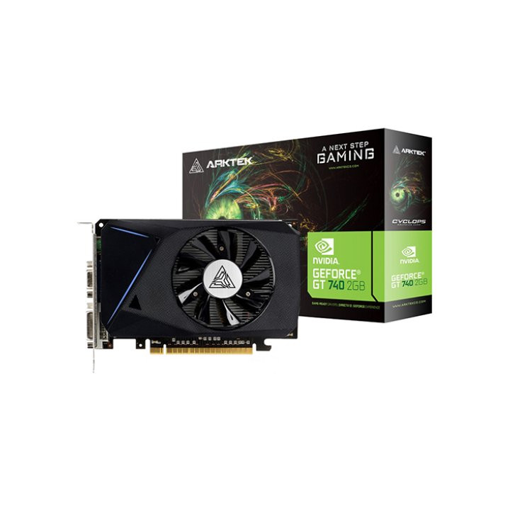 Arktek Nvidia GT740 2GB DDR5 128-bit HDMI / DVI / VGA Graphics Card