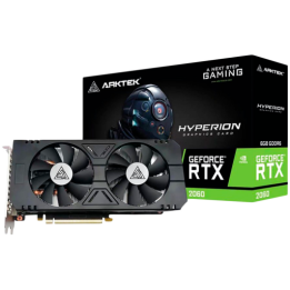 Arktek RTX2060 Super GDDR6 6GB 256Bit Twin Fans Graphics Card