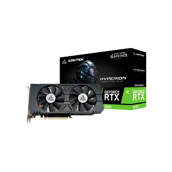 Arktek RTX2060 Super GDDR6 6GB 256Bit Twin Fans Graphics Card