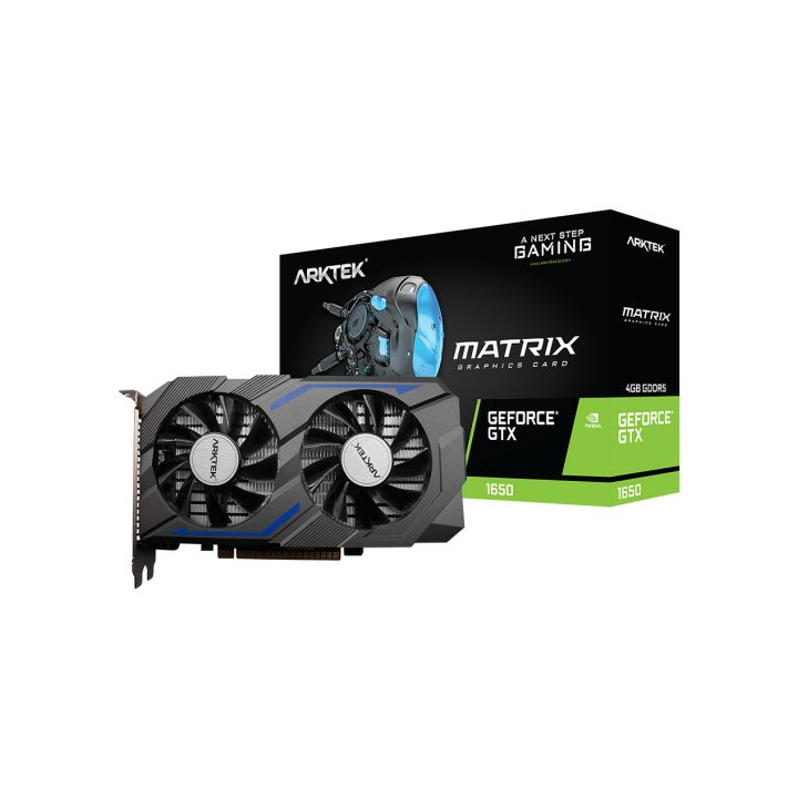 Arktek Nvidia GT1650 4GB GDDR5 128-bit HDMI / DVI Graphics Card