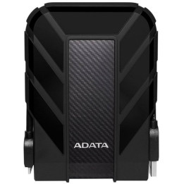 ADATA HD710P 2TB HDD, USB 3.1, Plastic/Anti-shock Silicone, Black