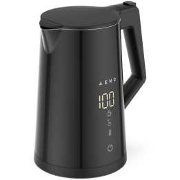 AENO EK7S Smart Electric Kettle, Wi-Fi, 1.7L, Temp Control, Strix, Black
