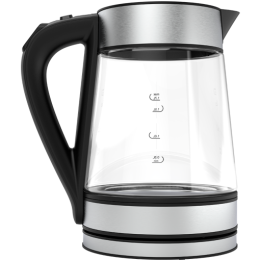 AENO EK1S Smart Electric Kettle, Wi-Fi, Glass, 1.7L, Temp Control, Black