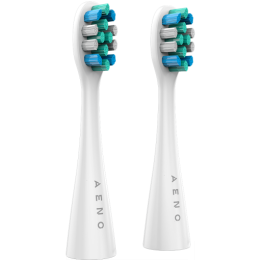 AENO Replacement Toothbrush Heads for DB1S/DB2S, White, 2 pcs