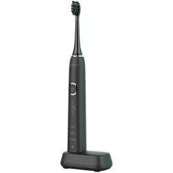 AENO DB4 Sonic Electric Toothbrush, 46000 RPM, 9 Modes, IPX7, Black