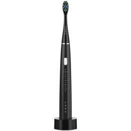 AENO DB2S Smart Sonic Electric Toothbrush, 46000 RPM, IPX7, Black