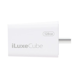 Patriot iLuxe Cube 128GB Type-C Smart Backup Solution - White