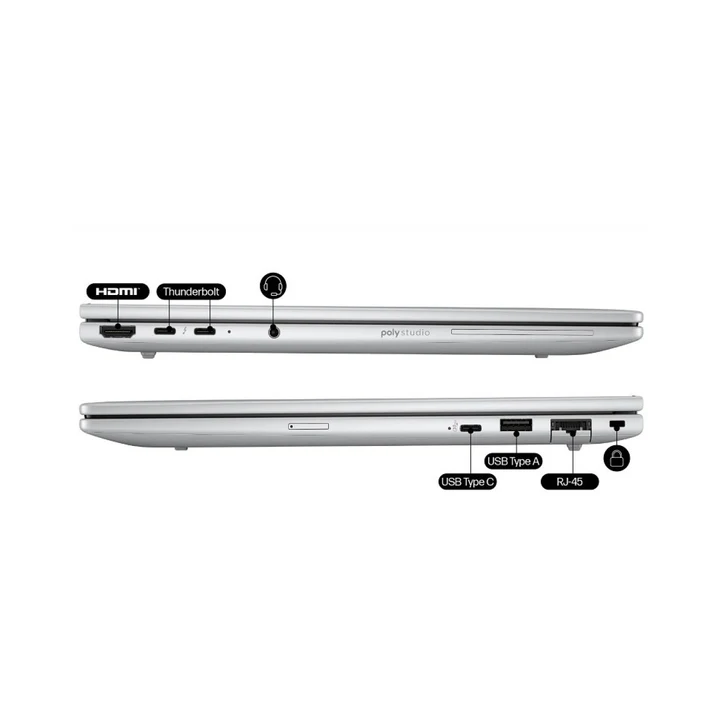 HP EliteBook 8 G1i 14-inch AI Business Laptop | Intel Core Ultra 5 225U | 16GB DDR5 | 512GB PCIe NVMe SSD | Windows 11 Pro