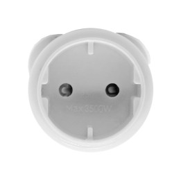 2-Pin Schuko to 16A 3-Pin Adaptor