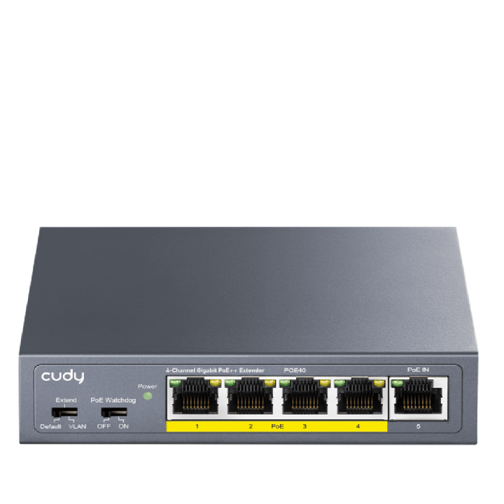 Cudy 4 Port Gigabit PoE 1x PoE Input 60W Switch
