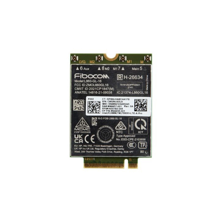 HP 4G LTE Advanced Pro WWAN Module | Mobile Broadband Upgrade | 7P993AA