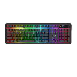 Redragon RM104 PRO VOLCANO RGB Wireless Membrane Gaming Keyboard - Black