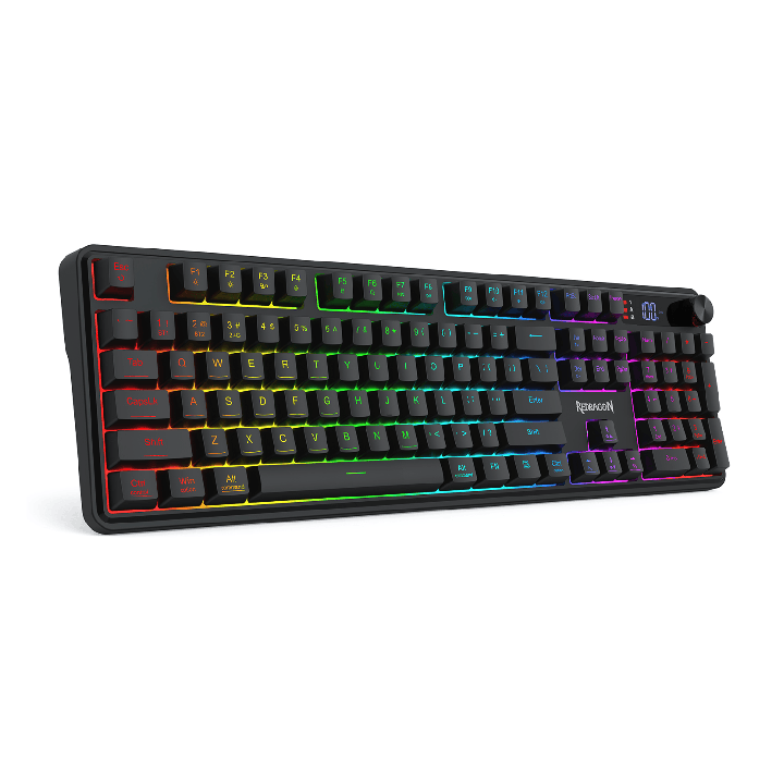 Redragon RM104 PRO VOLCANO RGB Wireless Membrane Gaming Keyboard - Black