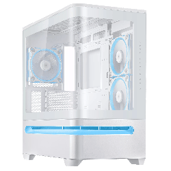 ASUS Prime AP202 ARGB mATX White Chassis