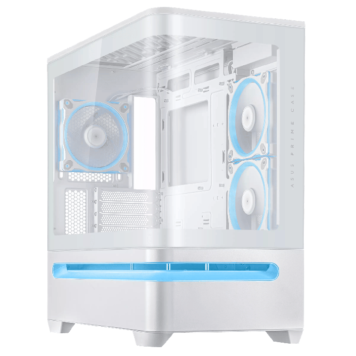 ASUS Prime AP202 ARGB mATX White Chassis