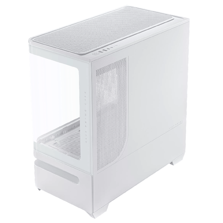 ASUS Prime AP202 ARGB mATX White Chassis