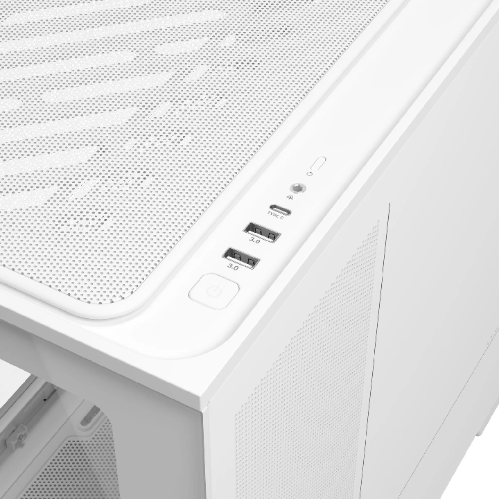 ASUS Prime AP202 ARGB mATX White Chassis