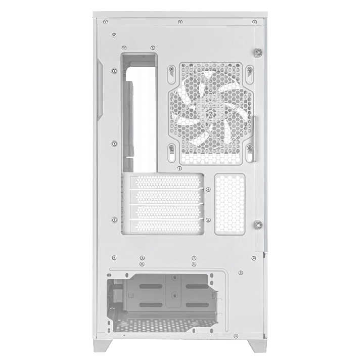 ASUS Prime AP202 ARGB mATX White Chassis