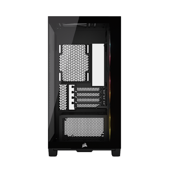 Corsair 2800X RS-R ARGB Micro-ATX PC Case - Black