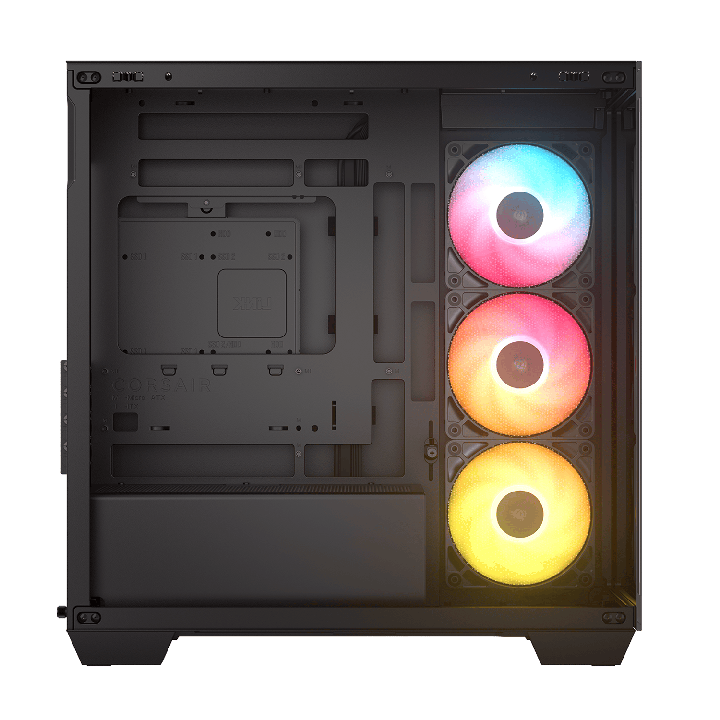 Corsair 2800X RS-R ARGB Micro-ATX PC Case - Black