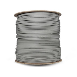 Scoop 500m Drum Cat5e CCA Grey UTP Cable