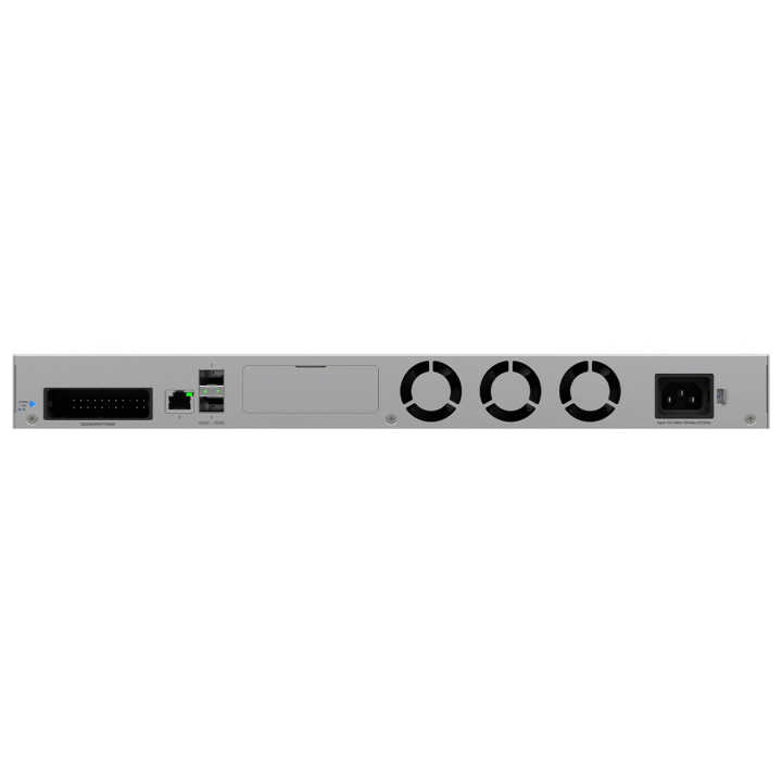 Ubiquiti UNAS-Pro-EU 2U rack-mount NAS with (7) 2.5/3.5" drive bays and 10 Gbps performance designed for large-scale file storag