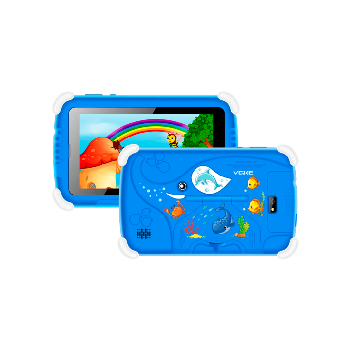 VGKE 7" IPS Kids Tablet - Mediatek MT6735 CPU, 1GB RAM, 16GB Storage, 3G + Wifi, Bluetooth 4.0, Android