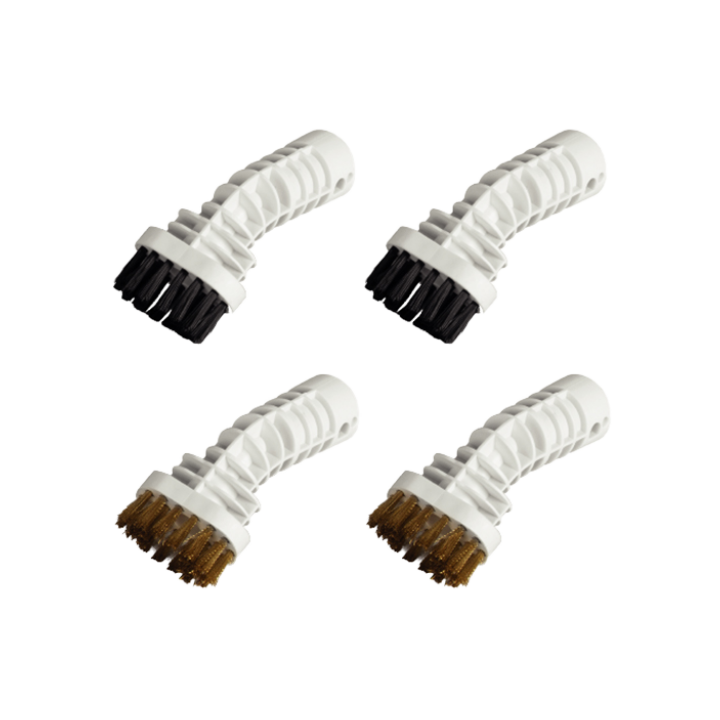 AENO Plastic & Metal Scraper Brush Set for Steam Mop SM1, 4 pcs