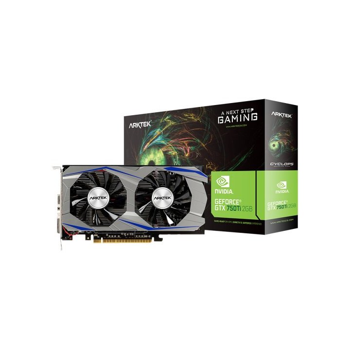 Arktek Nvidia GT750Ti 2GB GDDR5 128-bit HDMI / DVI / VGA Graphics Card