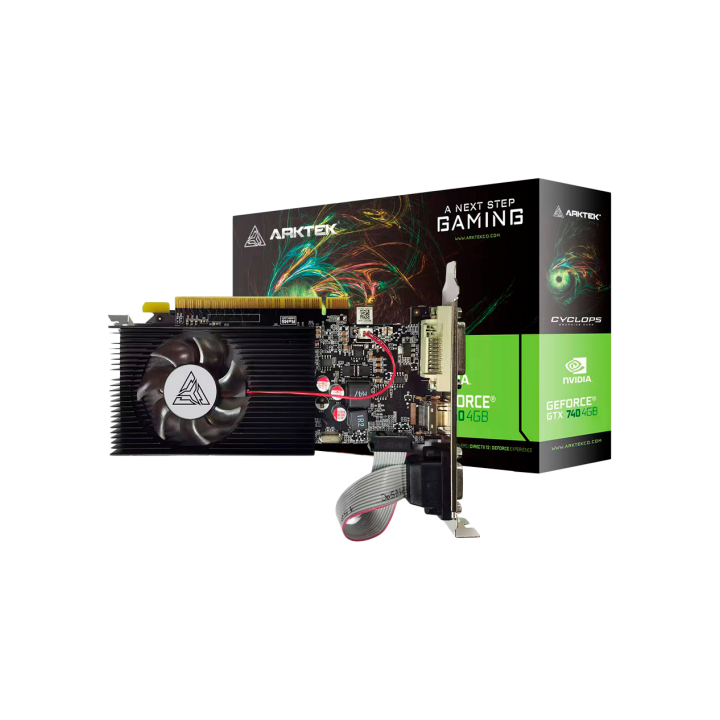 Arktek Geforce GT740 DDR3 4GB 128Bit Low Profile