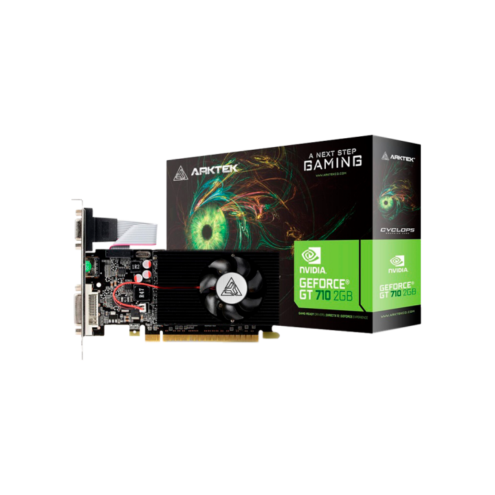 Arktek Geforce GT710 4GB DDR3 64bit Low Profile