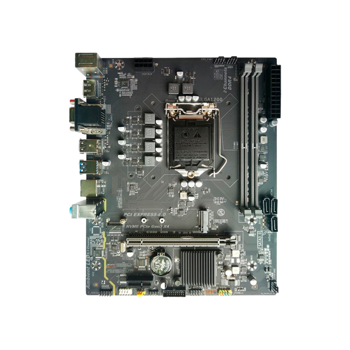 Arktek Intel H510 Chipset, Socket LGA1200, Dual Channel DDR4, Integrated Intel Graphics, 2 x DDR4 Slots, Realtek 100/1000 Gigabi