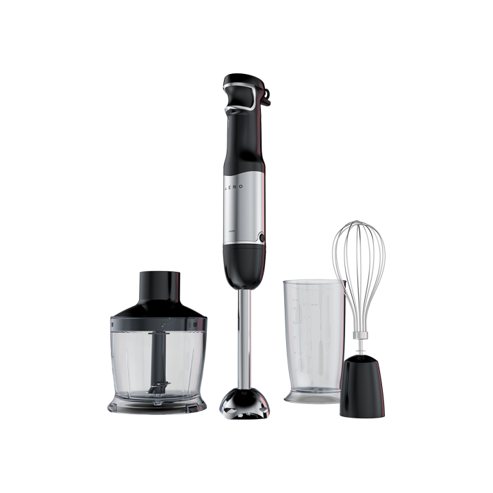 AENO Hand Blender HB2: 1000W, Smooth speed control, LED speed indication, 0.5L Chopper, 0,6L Measuring jar