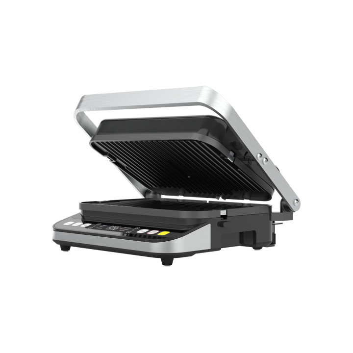 AENO EG5 Electric Grill, 2000W, 6 Programs, Defrost, 320×220 mm, Black