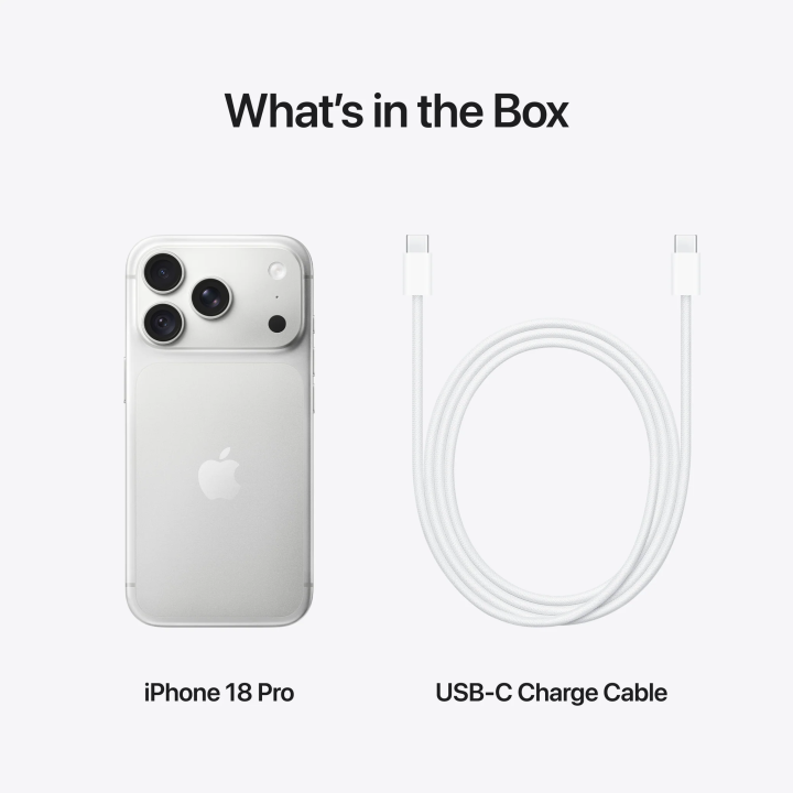 iPhone 18 Pro 256GB Silver