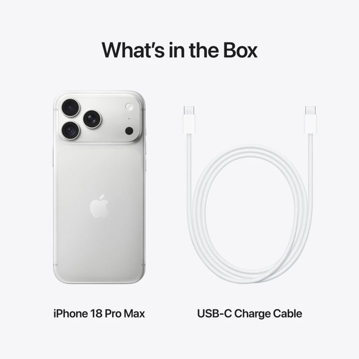 iPhone 18 Pro Max 256GB Silver
