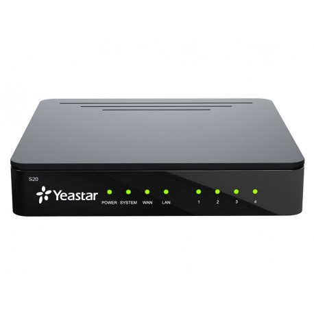 Yeastar S-Series 20 Users 10 Calls 4 Port 1 GSM | S20
